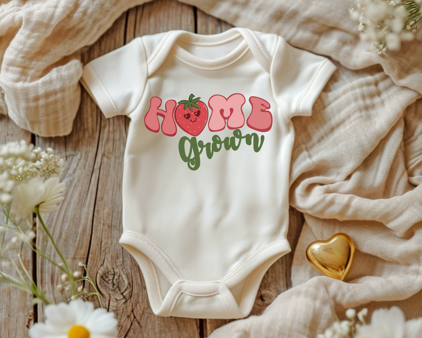 Home Grown Strawberry Onesie®