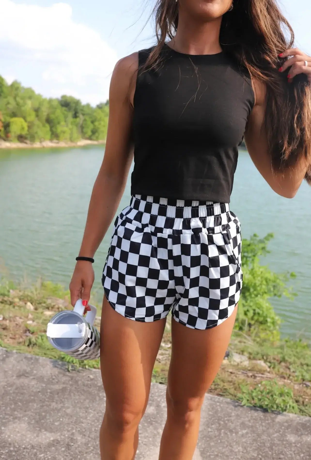 Checkerboard Shorts