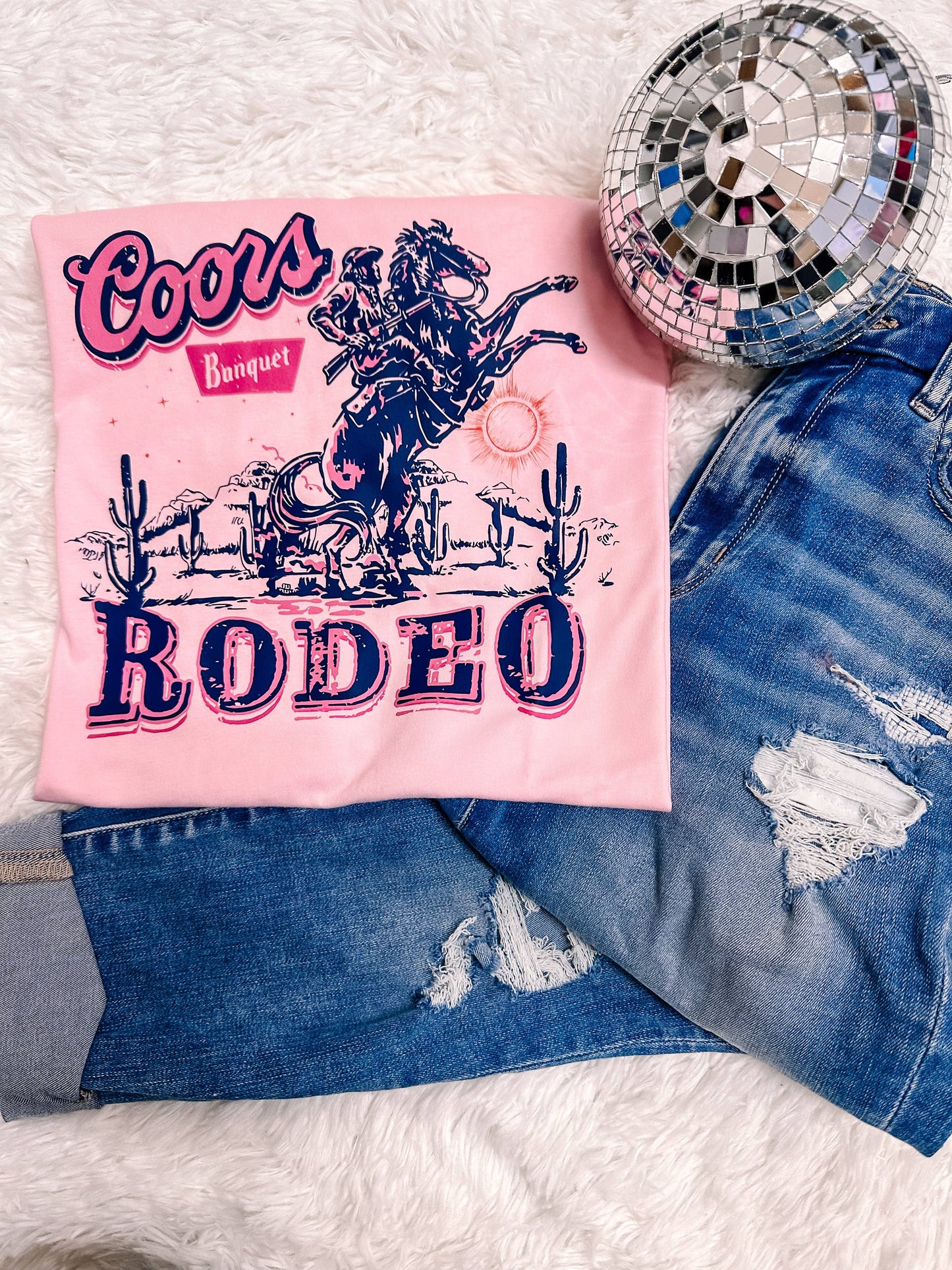 Coors Rodeo Western Graphic Tee